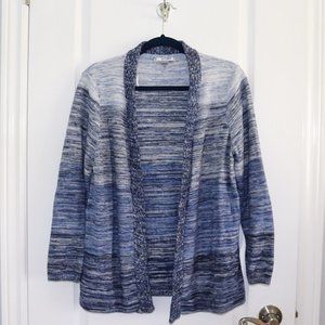 Blue Open Cardigan
